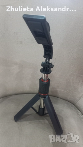 Преносим стабилен Селфи стик Трипод за мобилен телефон, снимка 4 - Калъфи, кейсове - 51450484