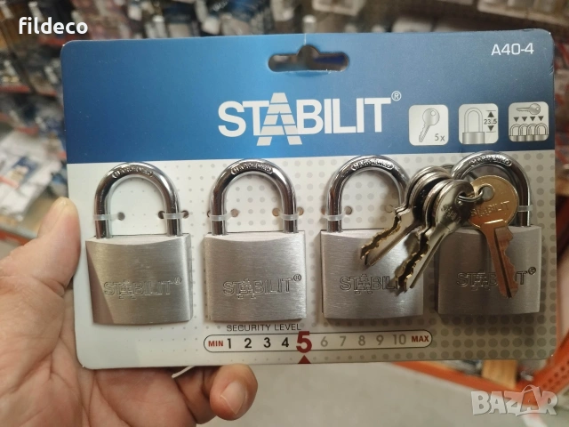 Катинари с шифър 30 - 50 мм, снимка 7 - Сейфове и каси - 53782767