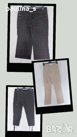 Три различни броя / Дамски маркови дънкови бермуди "Steps" и "Esprit" 