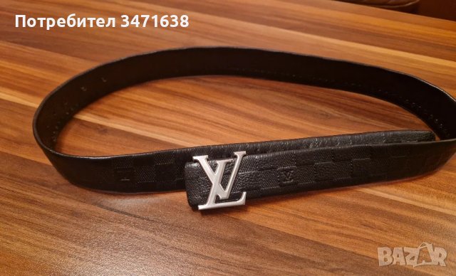 Колан от естествена кожа на Louis Vuitton , снимка 2 - Колани - 48169994