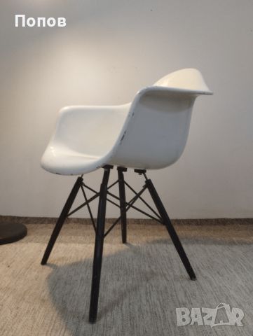 СТОЛ EAMES HERMAN MILLER DAX ОТ ФИБРОСТЪКЛО , снимка 6 - Столове - 45983956