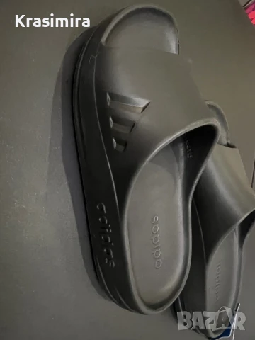Adidas джапанки – номер 43 – нови, удобни,  черни, снимка 3 - Джапанки - 51266050