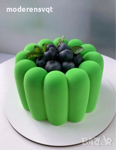 Силиконова форма молд за торти свещи, снимка 6 - Форми - 51835581