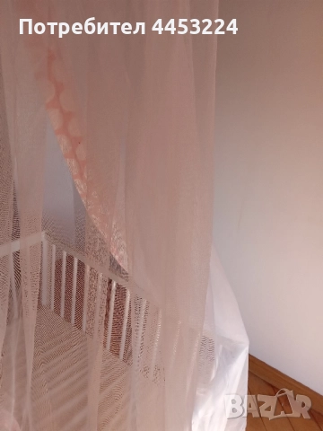 бебешки-детски балдахин и обиколник