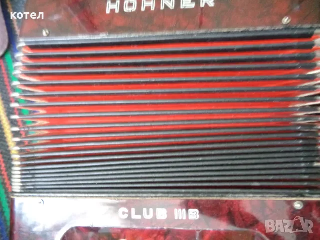 Продавам Акордеон Hohner Club IIIВ, снимка 6 - Акордеони - 49273190
