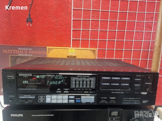 Receiver KENWOOD KR-V45, снимка 2 - Ресийвъри, усилватели, смесителни пултове - 53201648