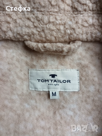 Оригинално дамско преходно палто TOM TAILOR, размер M, снимка 4 - Палта, манта - 52402341