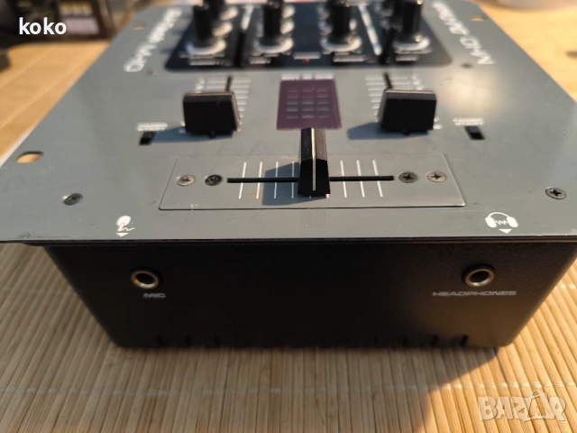 Dj mixer DJ Tech миксер смесител пулт за музика , снимка 2 - Ресийвъри, усилватели, смесителни пултове - 54250798