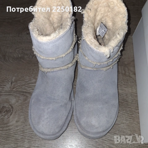Bearpaw апрески естествен велур!, снимка 9 - Дамски боти - 53135828