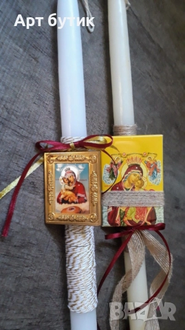 Свещи с икони на Богорордица 