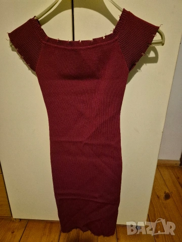 фръци червена рокля Радис