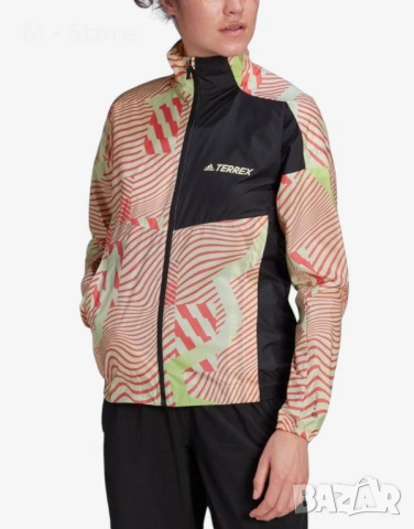 Дамско яке/ветровка ADIDAS Terrex Trail Print Windbreaker Multicolor