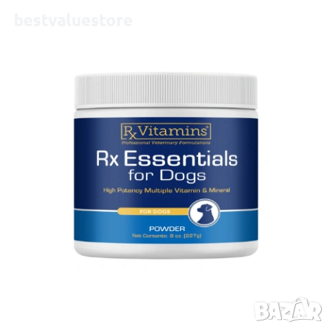 Rx Essentials Dog Широкоспектърна Хранителна Добавка За Кучета На Прах 226 Гр.