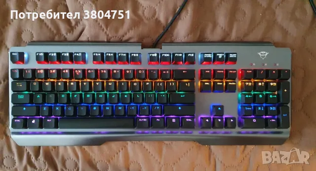 Trust GXT 877 Scarr Mechanical Gaming Keyboard, снимка 1 - Клавиатури и мишки - 46919360