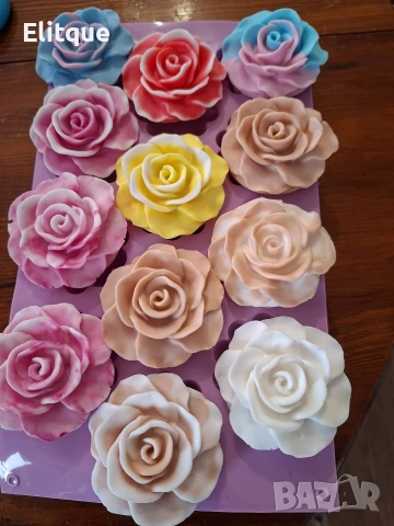 сапунени свещи, снимка 2 - Декорация за дома - 53445189