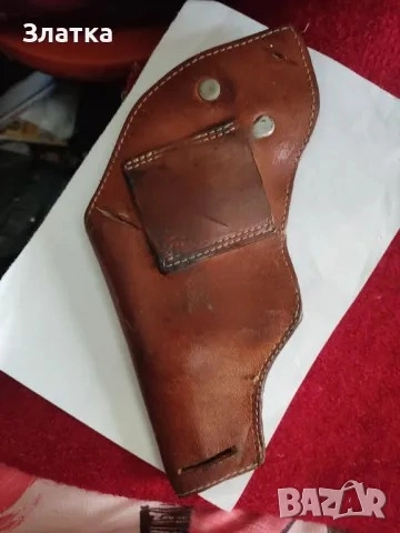 Продавам нов кобур Кобури за пистолет Кобур естествена кожа Кобур от дебел гьон, снимка 3 - Бойно оръжие - 51920783