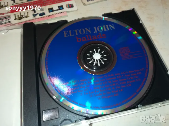 ELTON JOHN CD 0412241149, снимка 4 - CD дискове - 48220217