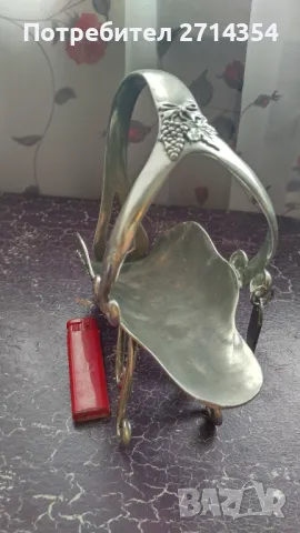 Калаена стойка за вино , снимка 6 - Антикварни и старинни предмети - 49858910