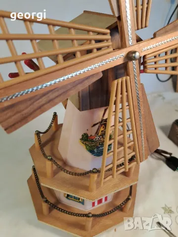 мудикална нощна лампа вятърна мелница 23/6, снимка 7 - Настолни лампи - 49663597