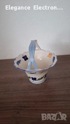 Порцеланова бонбниера 5см, снимка 4 - Други - 50189021