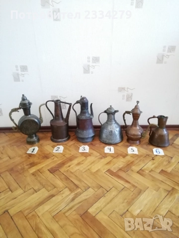 ИБРИК стари съдове за течности,ръчно изковани и орнаментирани., снимка 2 - Антикварни и старинни предмети - 37804914