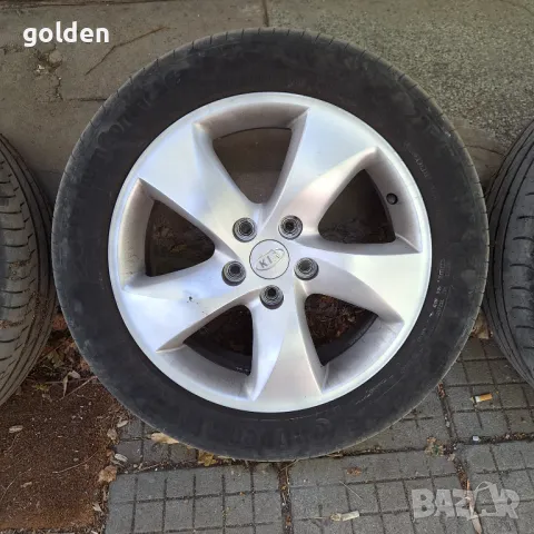 Джанти с летни гуми за KIA 17" 5x114,3, снимка 4 - Гуми и джанти - 46828920