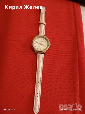 Елегантен дизайн дамски часовник много красив 42338, снимка 4 - Дамски - 53484468