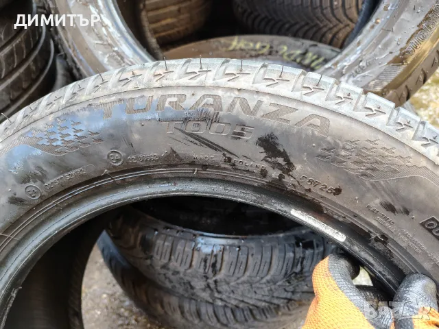 2бр.летни гуми BRIDGESTONE 205/55/16 91W DOT 0420, снимка 5 - Гуми и джанти - 49377615