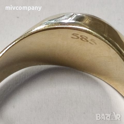 Златен пръстен 3.78гр.НОВО!!!, снимка 4 - Пръстени - 45780196
