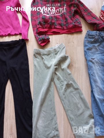 Сет дрехи за момиче ръст до 122см 10лв всичко общо, снимка 10 - Детски комплекти - 46424291