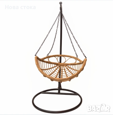 Висяща люлка – кресло, снимка 2 - Градински мебели, декорация  - 54006560