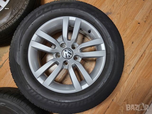 Vw 16 5x112 Tiguan оригинални лети джанти 215/65/16 Тигуан, снимка 5 - Гуми и джанти - 46154550