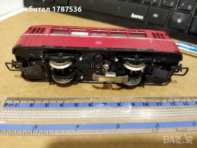 Marklin 3016 HO Scale DB Railbus , снимка 6 - Колекции - 53864667