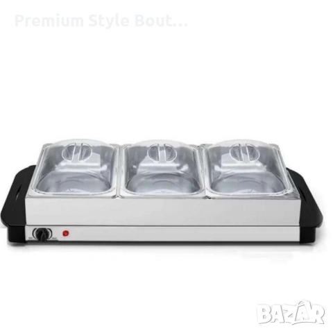 Електрически нагревател за бюфет 2 в 1 - винаги топла храна, снимка 7 - Други - 53614255