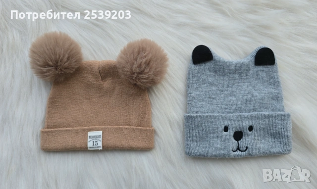 Бебешки шапки 0-6 месеца, снимка 8 - Други - 53263118