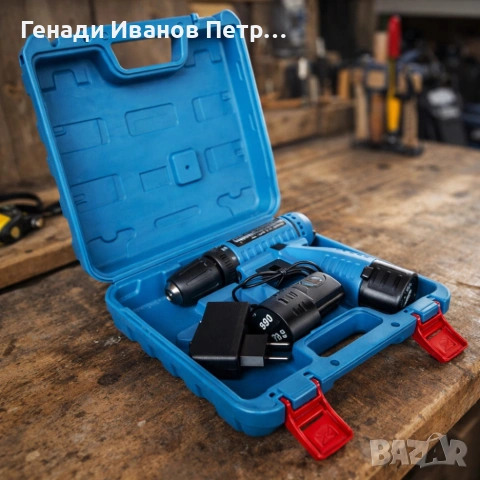 Комплект безжичен винтоверт, снимка 7 - Винтоверти - 53664741