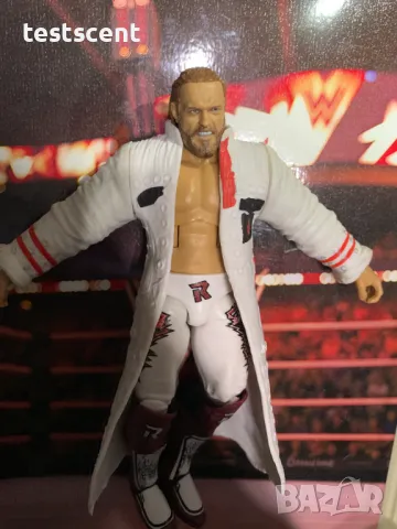 Екшън фигура WWE Edge Острието Adam Copeland Rated R Superstar WWE 2011 Mattel Elite играчка figure, снимка 4 - Фигурки - 49150057