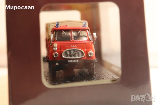 1/72 ATLAS  ROBUR РОБУР  КАМИОН ПОЖАРНА МОДЕЛ КОЛИЧКА, снимка 4 - Колекции - 54302947