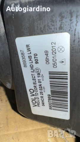 Оригинални Фарове зa Volvo S60 - 8693587 / 89007869, снимка 2 - Части - 51107991