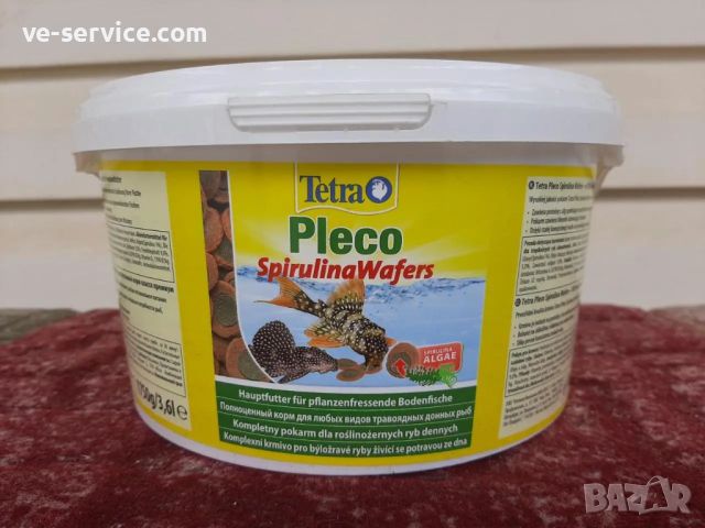 Tetra Pleco Spirulina и TETRA Wafer Mix / микс храна за дънни риби, снимка 1 - Други - 45876466