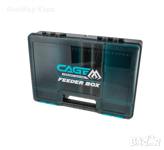 Кутия Mikado Cage Feeder Box 35x25x8см, снимка 2 - Такъми - 53607093