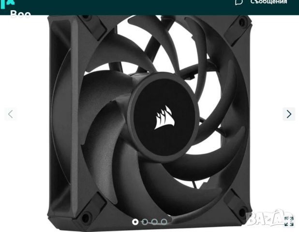 Вентилатори CORSAIR AF120 ELITE high-end fan, снимка 1 - Други - 46072866