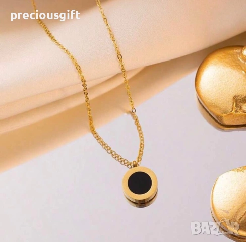 Комплект бижута от неръждаема стомана - колие, гривна и обеци, снимка 4 - Бижутерийни комплекти - 53101583