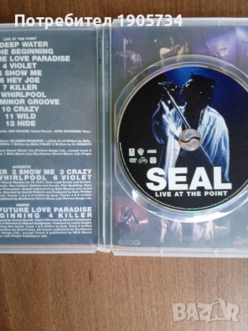 SEAL, снимка 3 - DVD дискове - 45146590