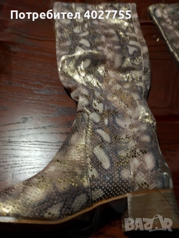 Летни ботуши, естествена кожа, чисто нови