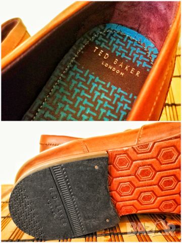 Ted Baker Daiser Burnish Loafers / 41* / обувки мокасини от естествена кожа и гьон / състояние: ново, снимка 13 - Мокасини - 45554917