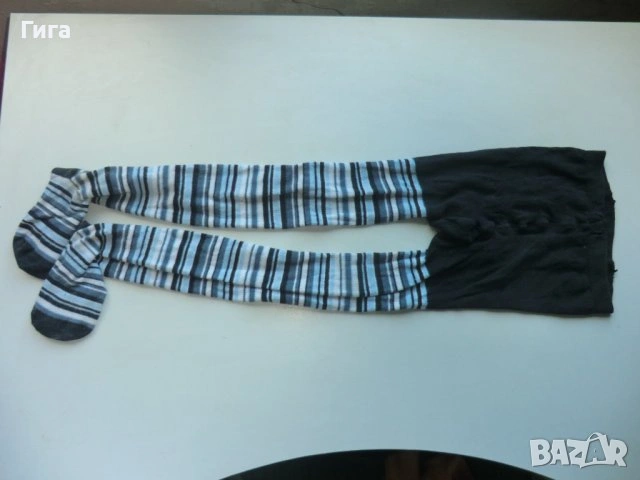 Детски плътни чорапогащници, снимка 2 - Чорапи - 53034848