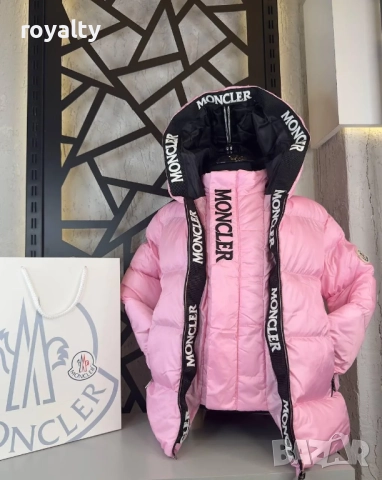 Яке Moncler за момиче есен-зима