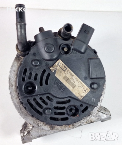 Генератор Алтернатор Mercedes Vaneo A Class W168 1.7 CDI Мерцедес А Класа В168 1.7 ЦДИ A6681540202, снимка 2 - Части - 52776119