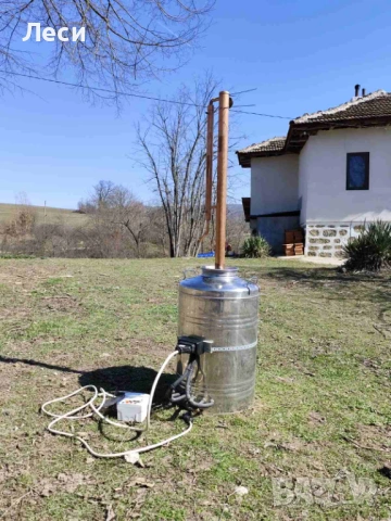 Казан за ракия на ток с медна дистилационна колона 